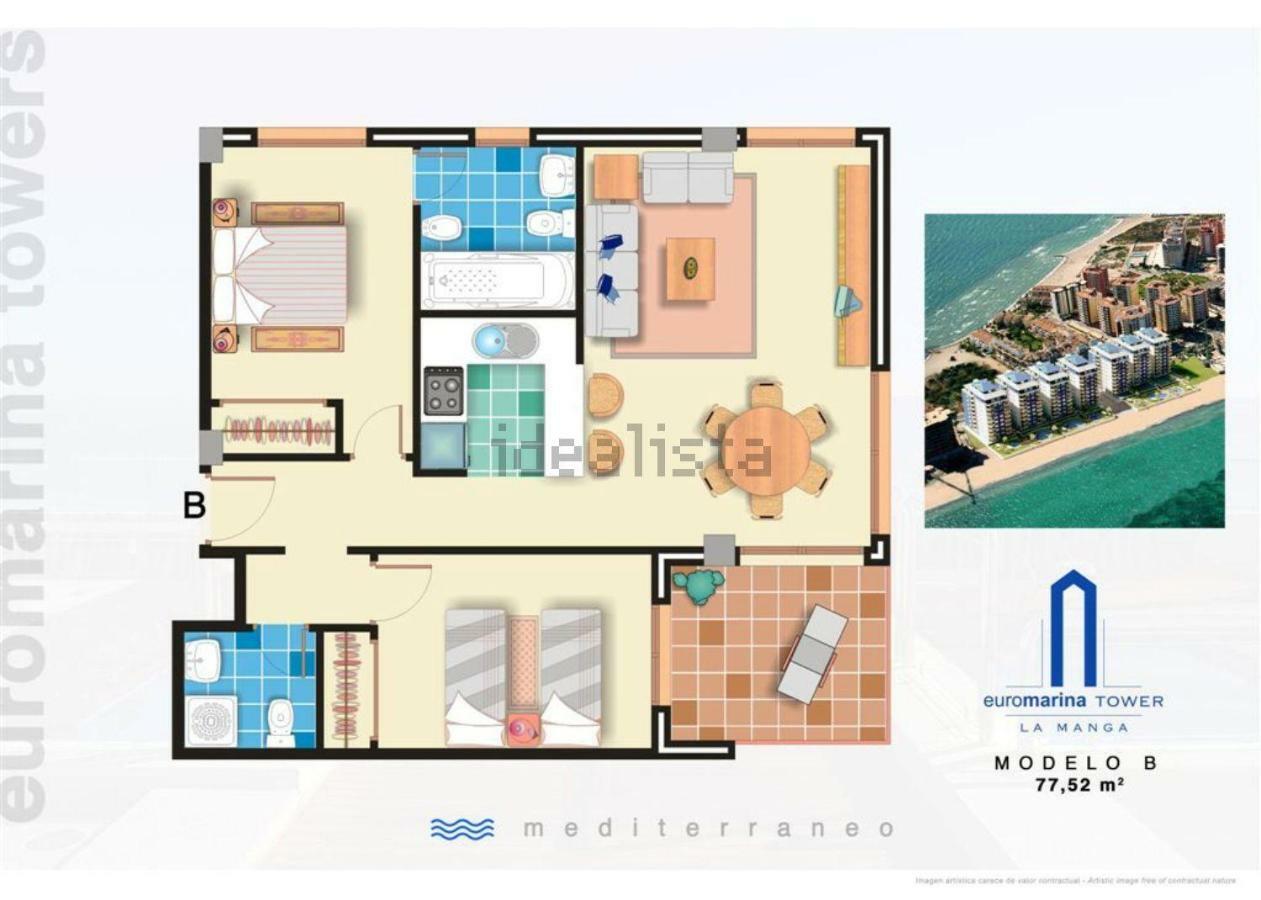 La Manga Apartamento - Primera Linea サン・ハビエル エクステリア 写真
